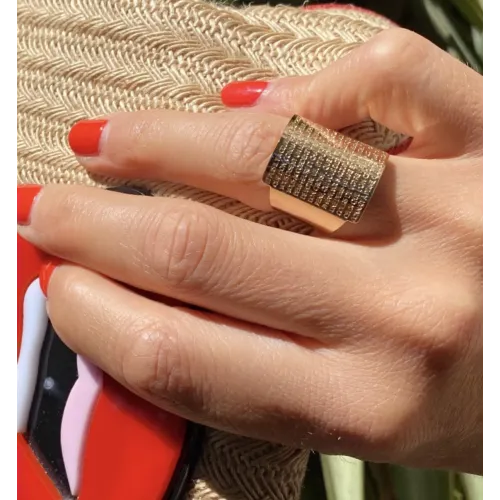 Bague Plaque Hugo 1