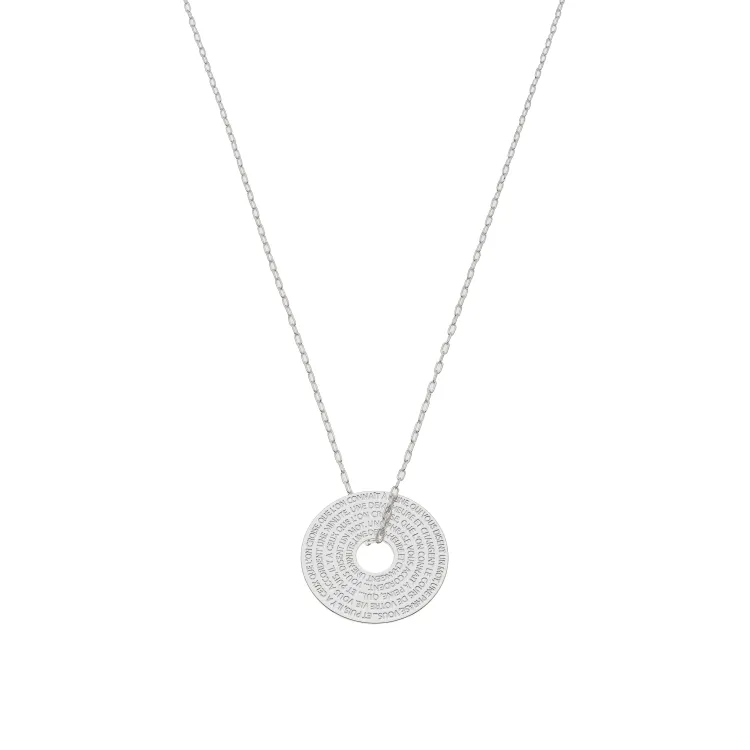 Collier médaille hugo 2