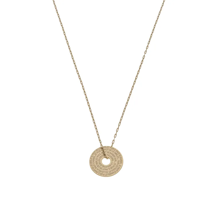 Collier medaille hugo 1