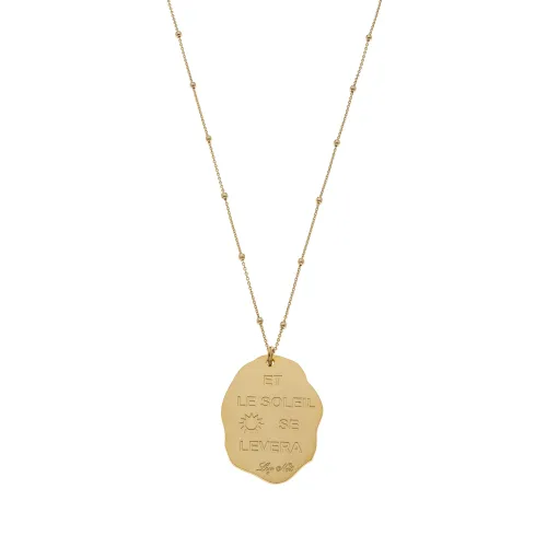 Collier Médaille Hugo Soleil