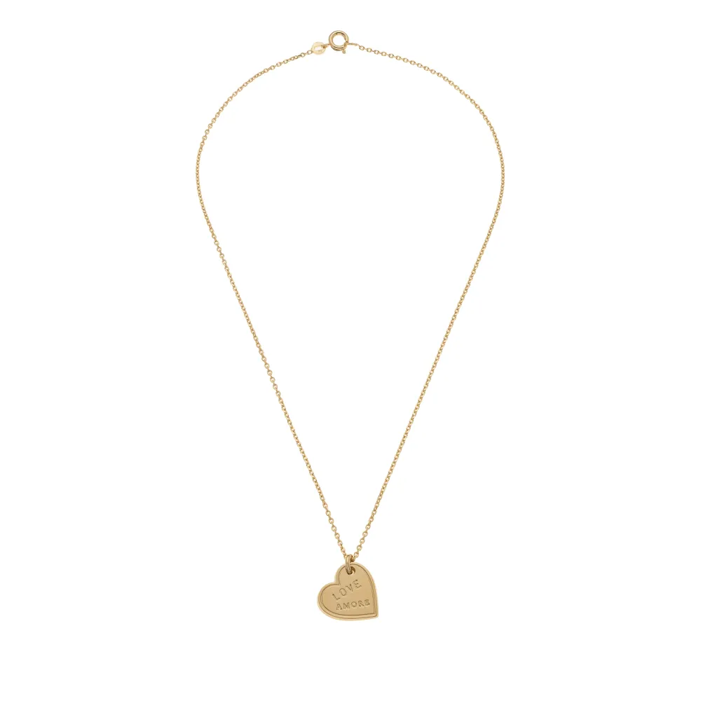 Médaille coeur  Love Amore