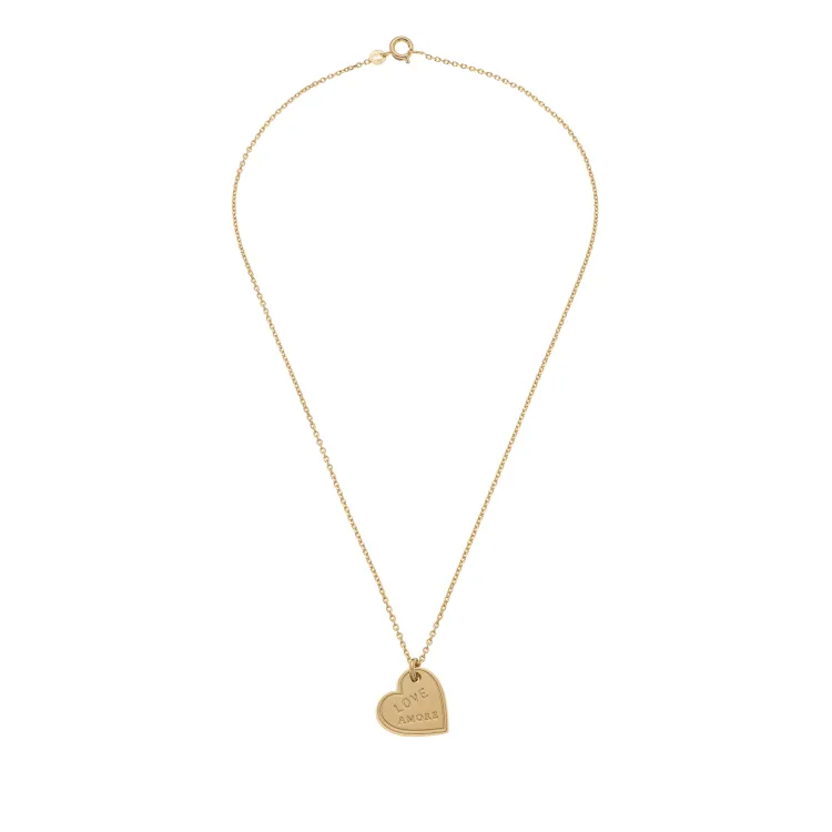 Médaille coeur  Love Amore