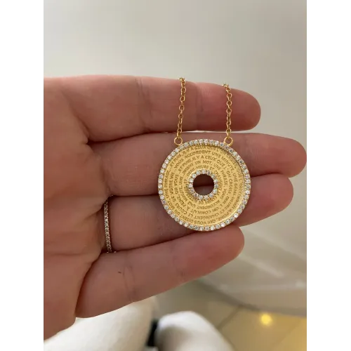 Collier médaille précieux Victor Hugo