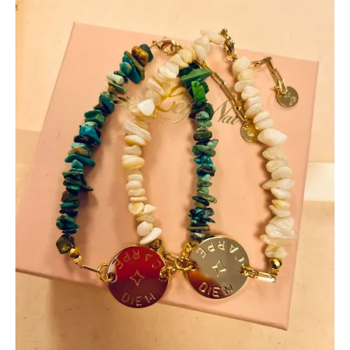 Bracelet cheville Carpe Diem