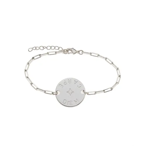 Bracelet gourmette Carpe Diem
