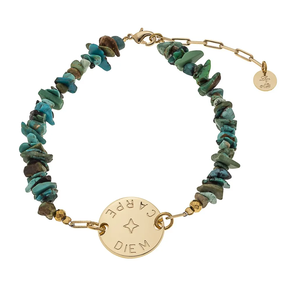 Bracelet cheville Carpe Diem