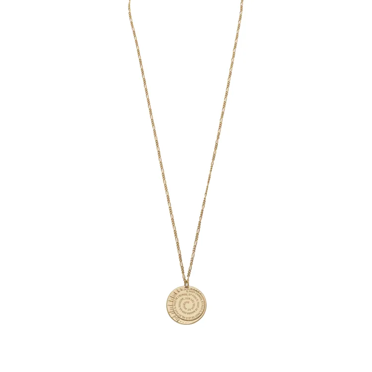 Médaille chaîne figaro hugo 1