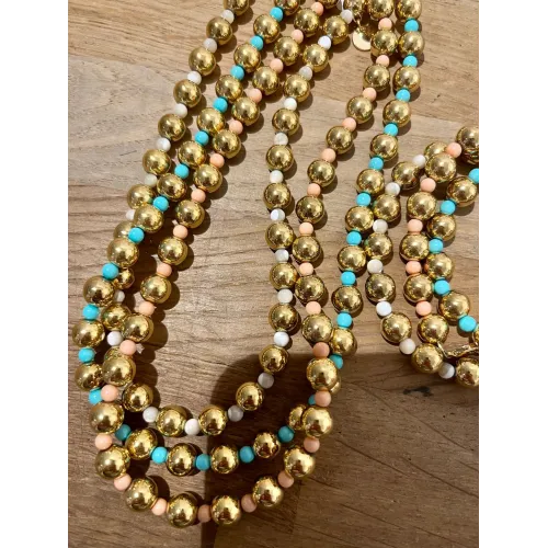 Bracelet malibu hématite turquoises