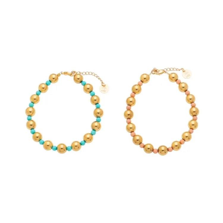 Bracelet malibu doré