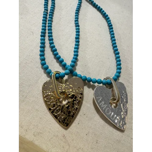 Médaille cœur Amour toujours