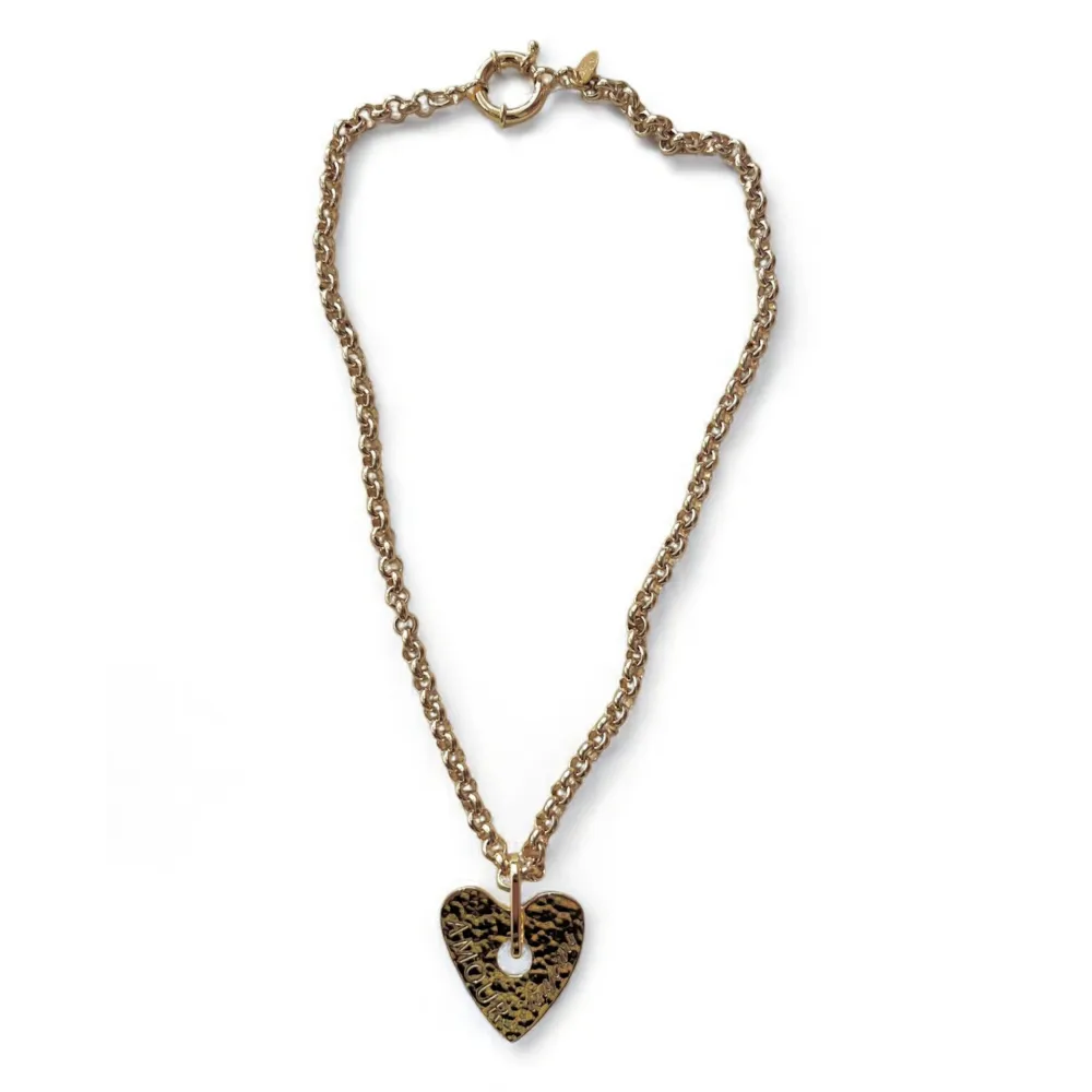 Collier cœur Amour Love