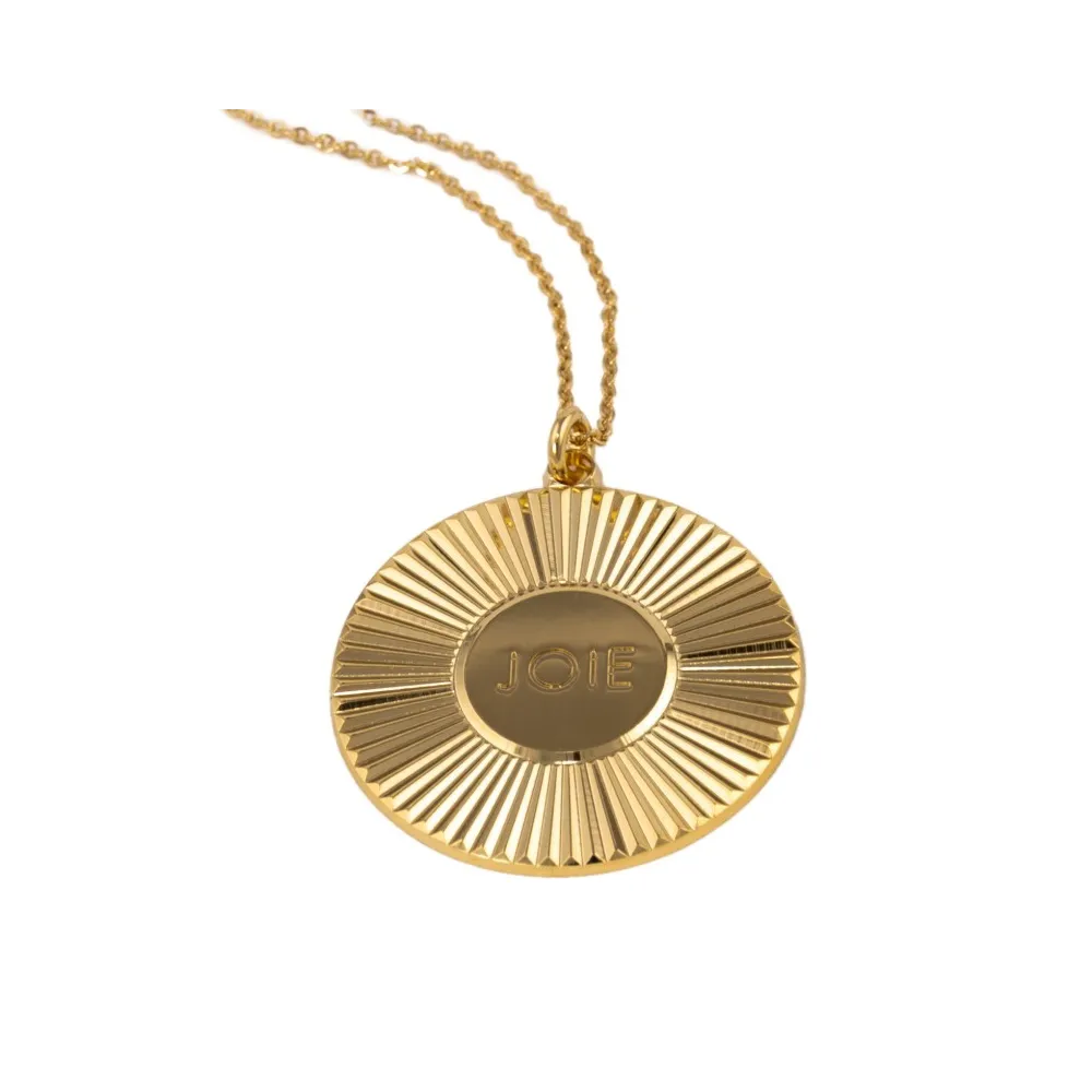 Collier Médaille Soleil Joie