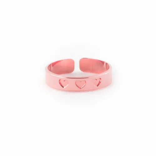 Bague 3 coeurs