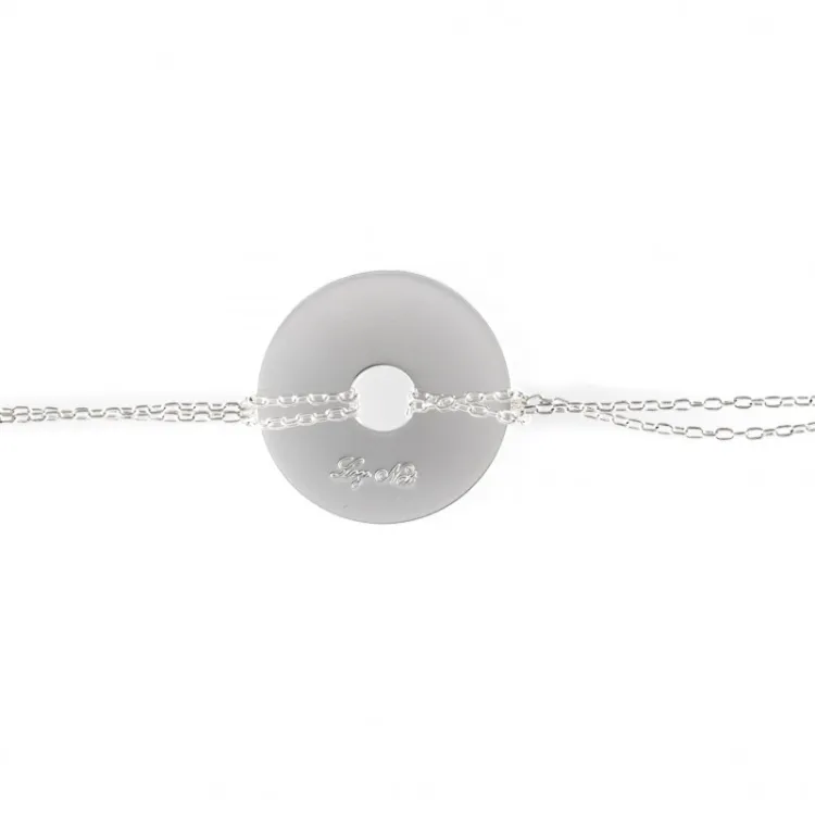 Bracelet médaille hugo 2