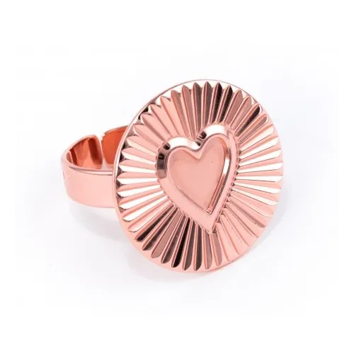Bague Soleil Coeur