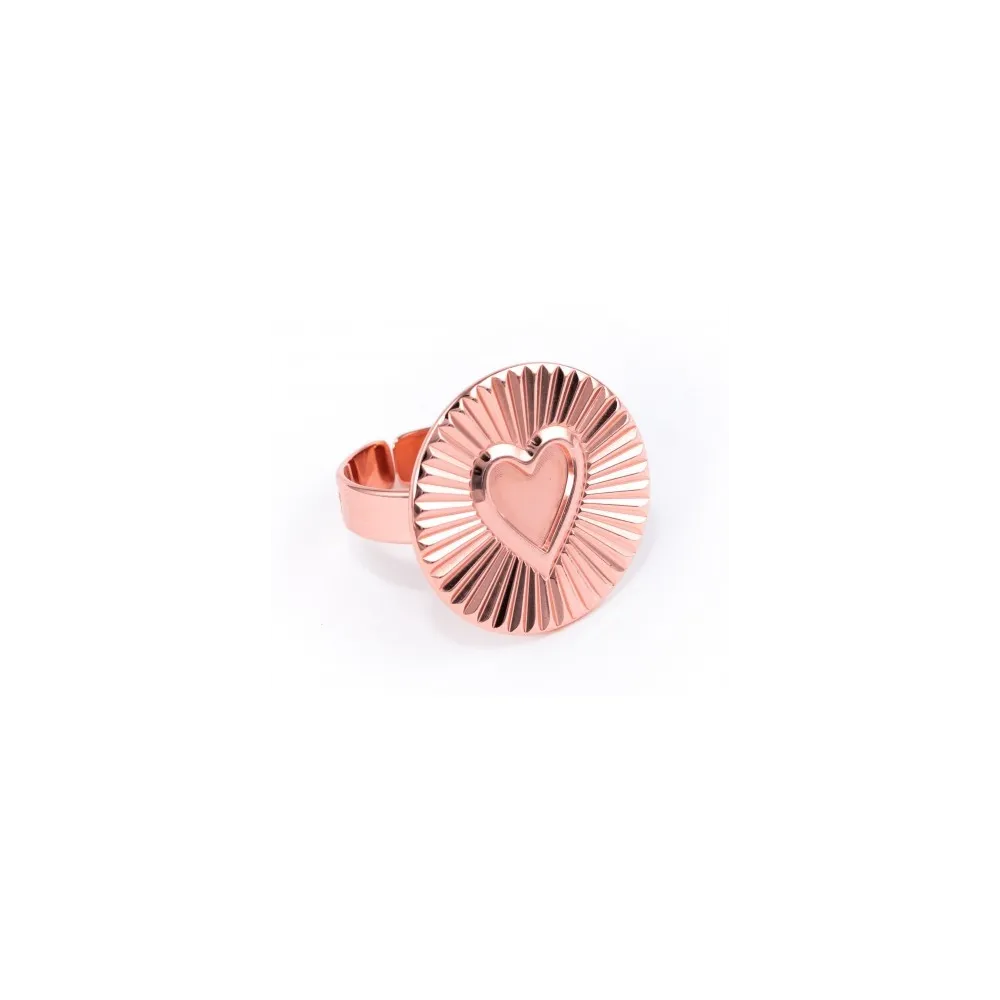 Bague Soleil Coeur