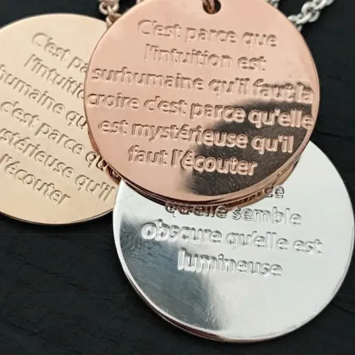 Medaille  intuition