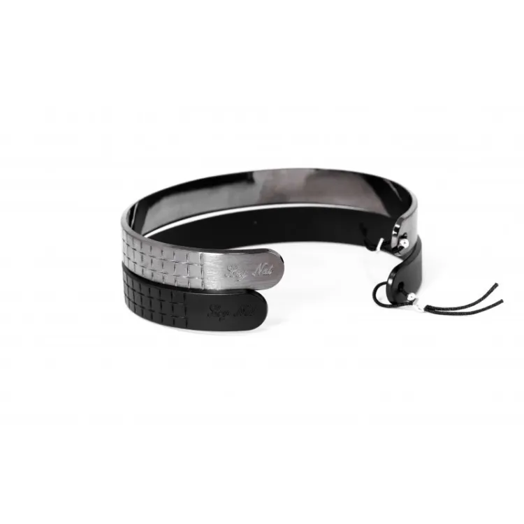 Jonc Quadrillé Homme 9mm