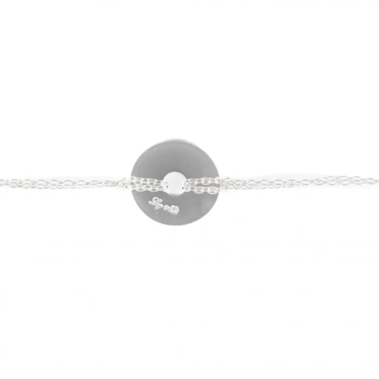 Bracelet médaille hugo 1