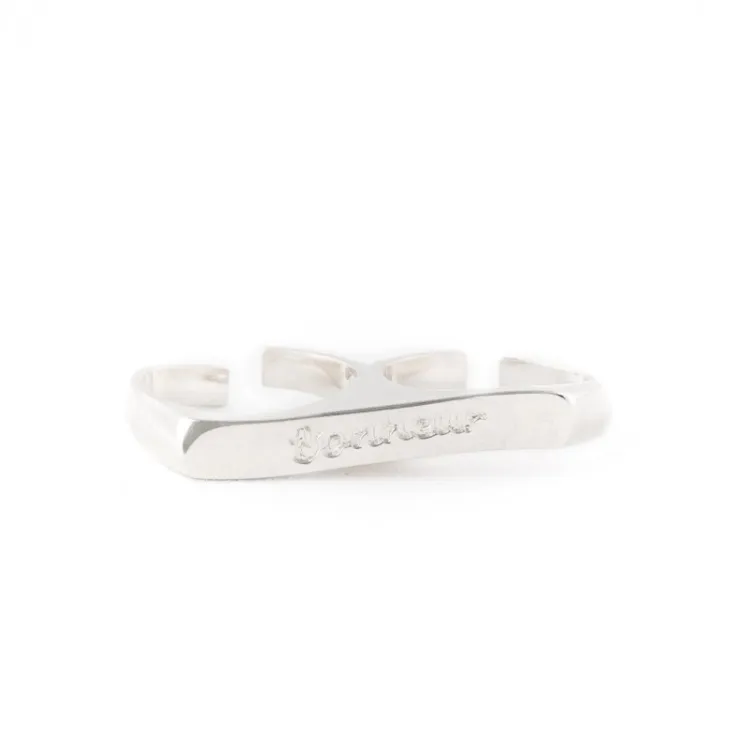 Bague bonheur double doigt