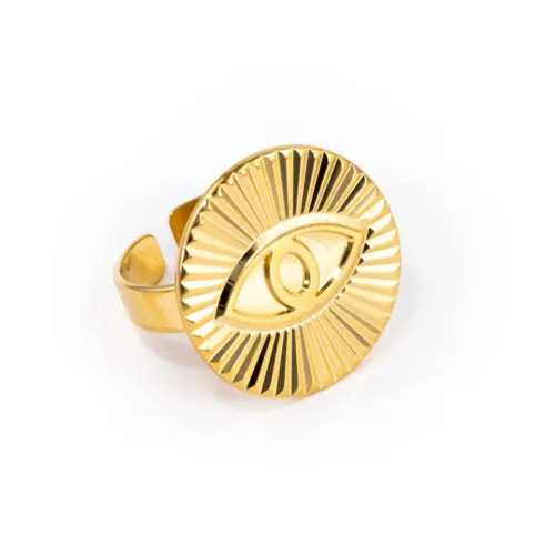 Bague soleil oeil