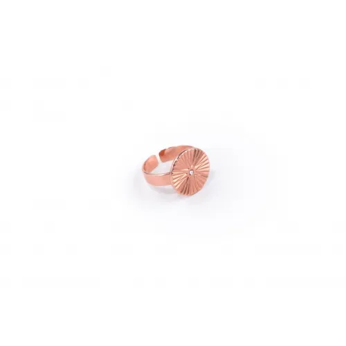 Bague soleil strass