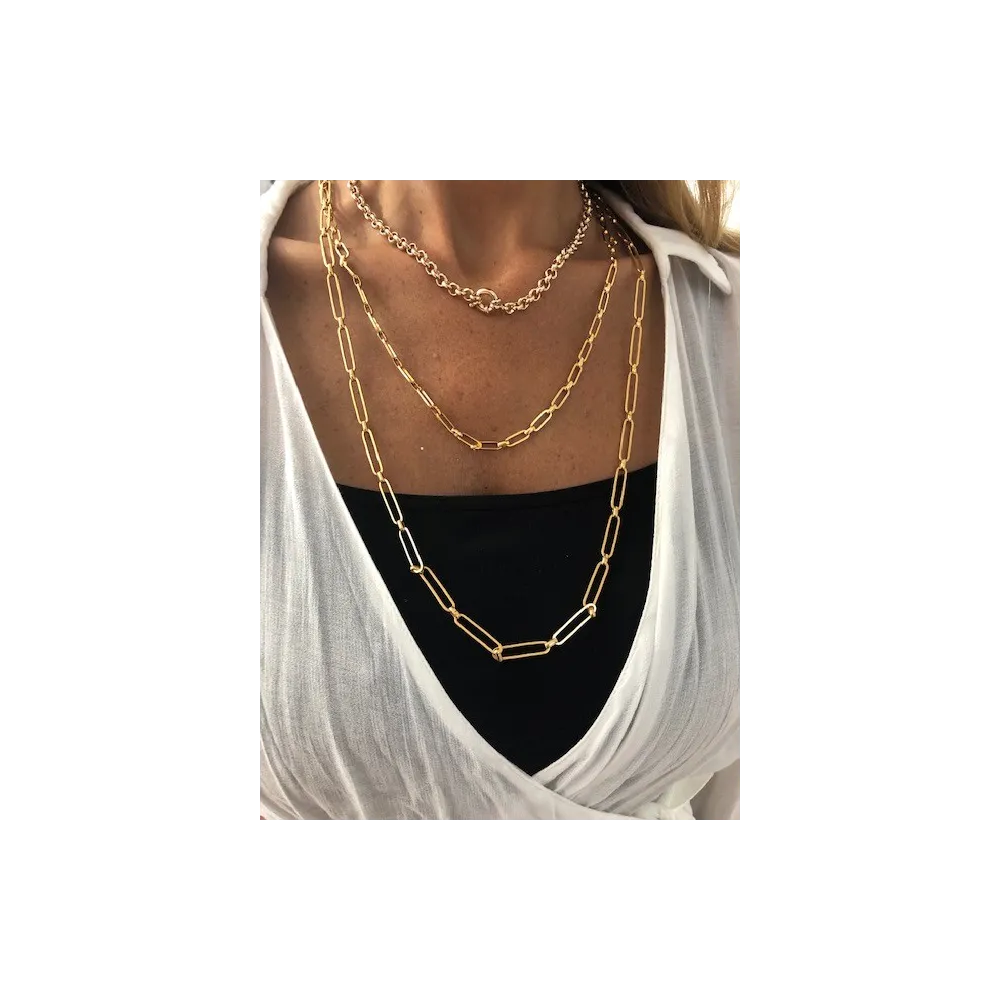 Collier jaseron PM